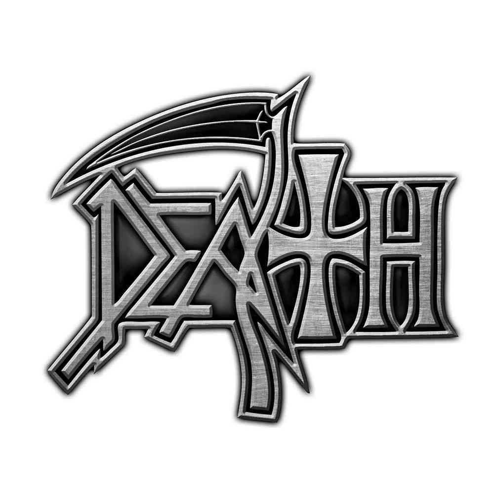 Death - Logo Pin - Zilverkleurig